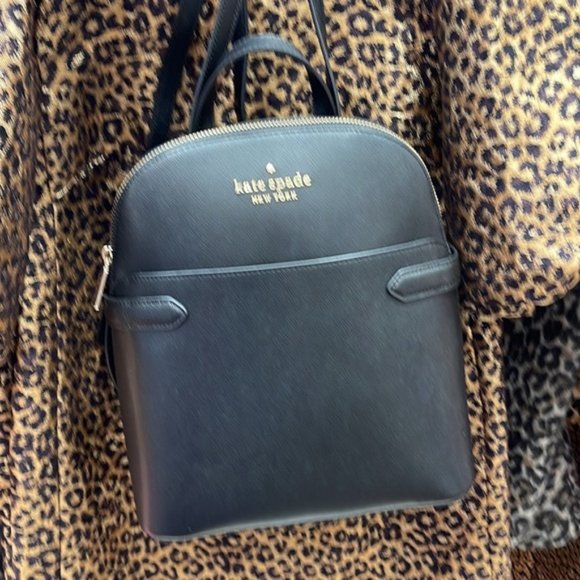 Kate Spade Staci Dome Backpack Black - Picture 16 of 16